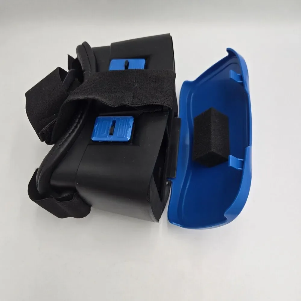 ONN Virtual Reality VR Smartphone Headset for Apple / Android Blue New Open Box